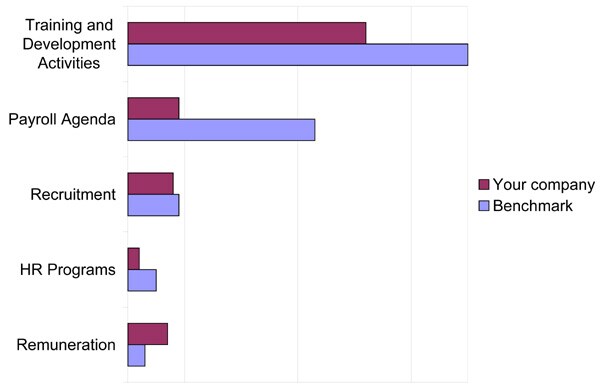 Costs of HR processes 